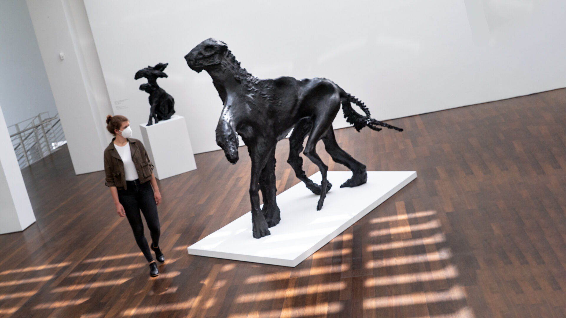 Stella Hamberg. Corpus, Arp Museum, Remagen 2021; Foto: Thomas Köster