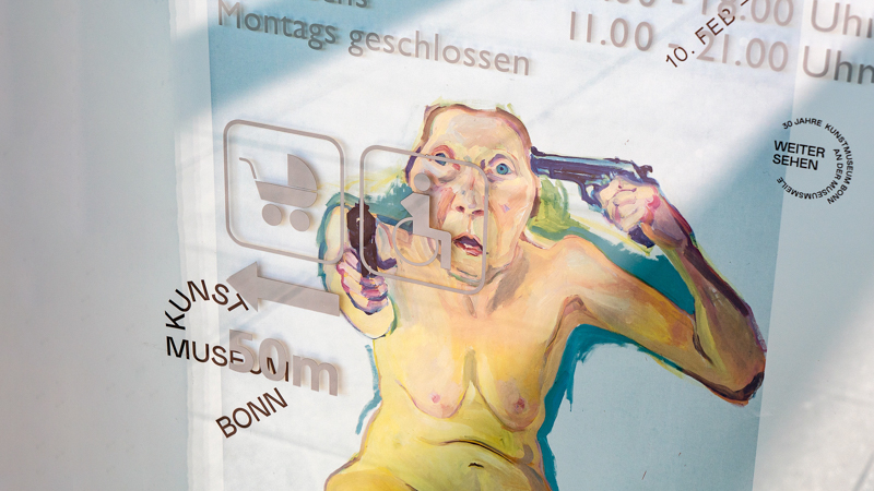 Porno, Killer? Zum Lassnig-Bild-Verbot der DB in Bonn - KunstArztPraxis